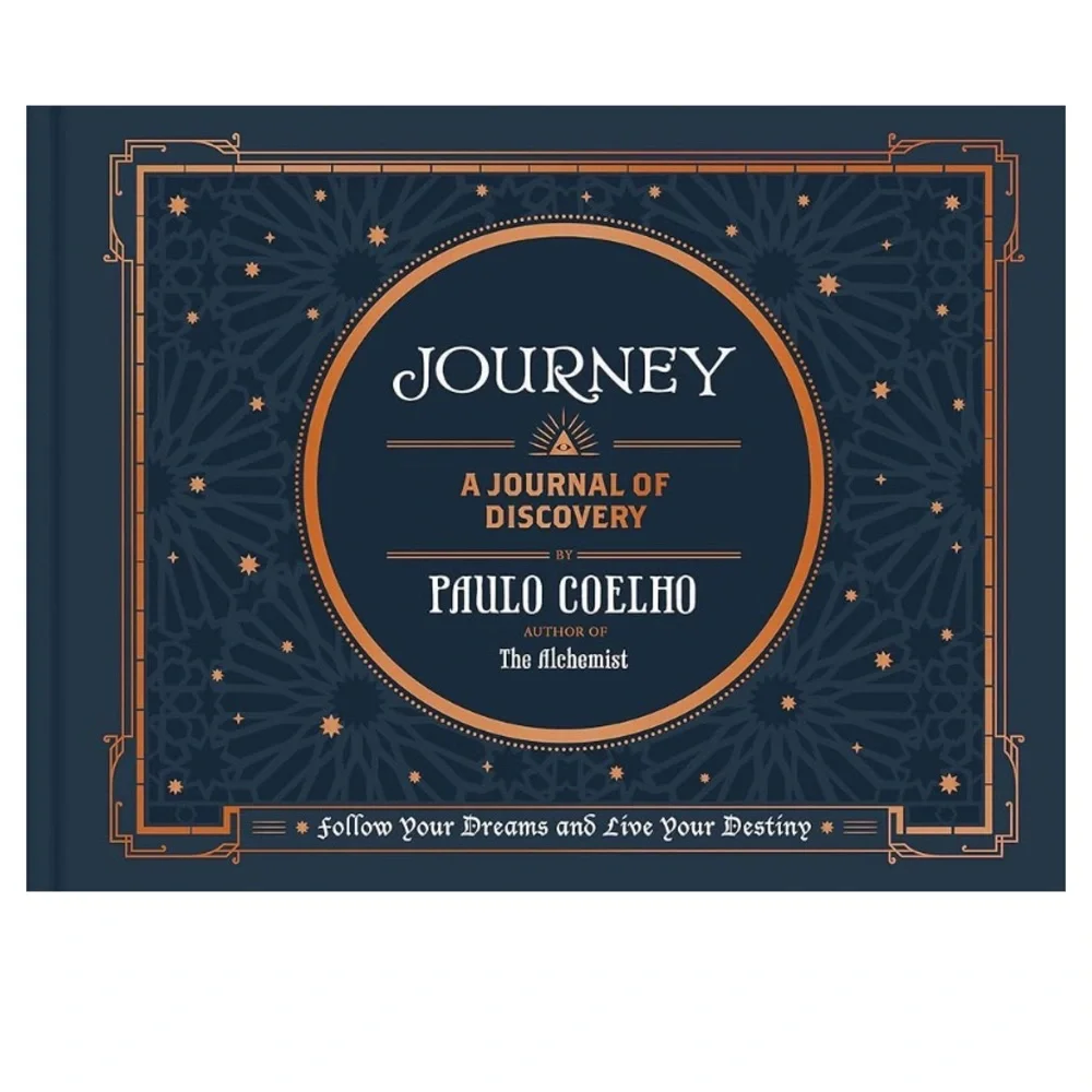 PAULO COELHO JOURNEY of DISCOVERY GUIDED JOURNAL SELF HELP INSPIRATION